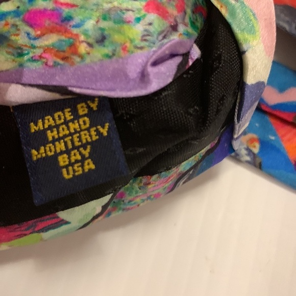 BACHRACH Silk Handmade Colorful Tie L 56” 4 1/4” W Appr - Picture 5 of 6